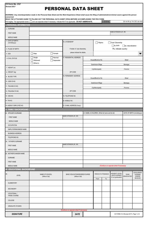 notarized personal data sheet|www.dost.gov.ph .